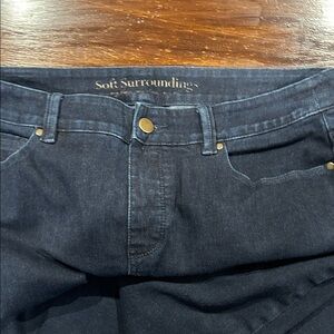 Soft Surroundings Midnight Blue Jeans